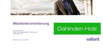 Vorsorgeberatung Valiant Bank 